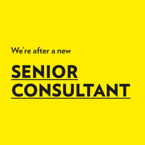 We're looking for a Senior Consultant